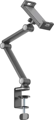 Produktbild von Exelium Flexible Tablet Halterung mit Tischklemme schwarz (PM-OFFICE-TAB-00)
