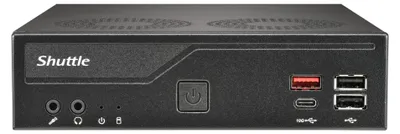 Produktbild von XPC slim DH810 (schwarz, ohne Betriebssystem)