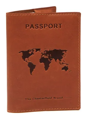 Produktbild von The Chesterfield Brand echt Leder Reisepasshülle Ausweishülle Passhülle cognac