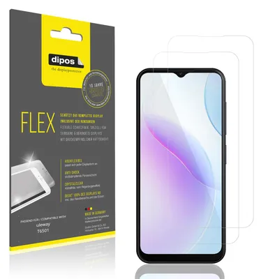 Immagine prodotto di 2x Pellicola protettiva per uleway T6501, rivestimento al 100%, Protezione dipos Flex