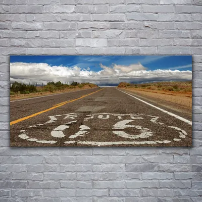 Produktbild von Acrylglasbilder 120x60 Wandbild Druck Straße Landschaft