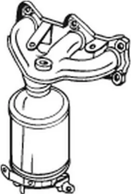 Produktbild von BOSAL Katalysator Kat für VW POLO (9N) Euro 3 090-088