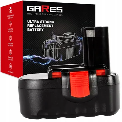 Obrázek produktu pro Gares Sada článků pro repasi akumulátoru Bosch PSRE-2 PSR18-2 PSRE2 GSRE-2 | 18 V 2 Ah Inny | Výměnný balíček pro nářadí | Vysoký výkon Gares®