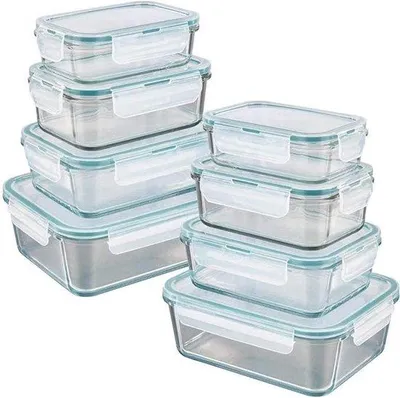 Produktbild von Glasbehälter für Lebensmittel, 6-teilig, für Küche