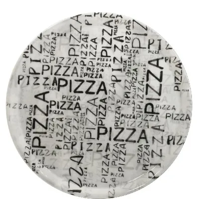 Produktbild von Napoli White & Black Pizzateller 31cm - 6 Stück