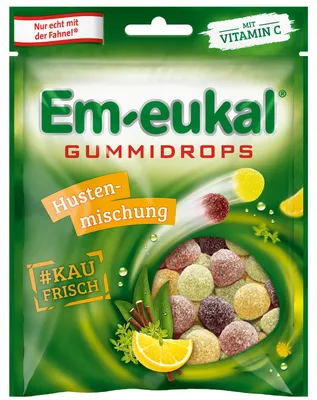 Immagine prodotto di Gocce gommose per la tosse contenenti zucchero
