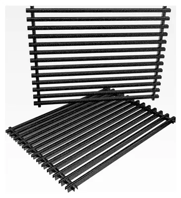 Produktbild von 44 x 30 cm Grillroste für Weber Spirit E-310 und E-320, Spirit S310, S320, Spirit 700, Spirit 900, Genesis Silver/Gold/Platinum B/C, emaillierte Porzellangitter