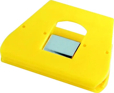 Produktbild von Briefklemmer Signal 3 90x70mm gelb Packung mit 20 Stück