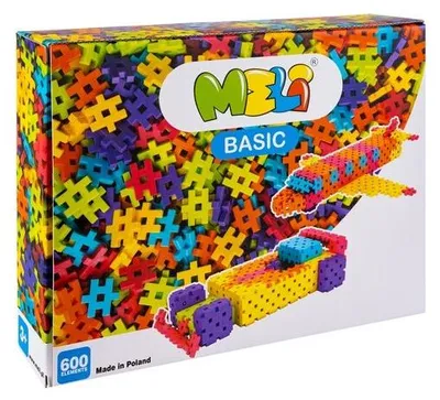 Obrázek produktu pro ISO 20235 Stavební bloky Meli Basic 600 dílů