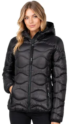 Productafbeelding van Geographical Norway Damesquilted jas BUBY, zwart, maat 3XL (WA1797F/GN-BLACK)