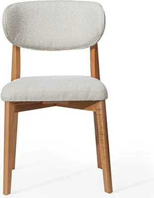 Produktbild von Weißer Esszimmerstuhl Designer Edle Küchenstühle Moderner Lehnstuhl