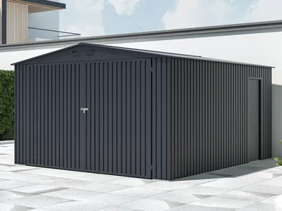 Produktbild von Metallgarage Modell NovaAvant 15,17 m²