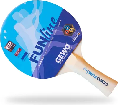 Produktbild von GEWO Tischtennisschläger Fun / Erfahrene Hobby Spieler / Konkav
