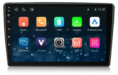 Obrázok produktu pre 10-palcové autorádio pre vozidlá Citroen C5 (modelové roky 2008-2017) s operačným systémom Linux, podporou CarPlay, Android Auto, navigáciou, Bluetooth 5.1, Wi-Fi a funkciou Mirror Link