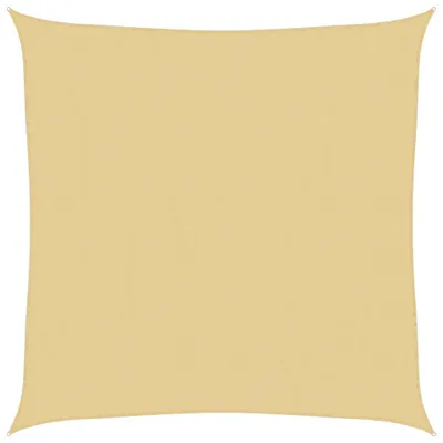 Produktbild von Sonnensegel Sandfarbe 3,6x3,6 m 100% Polyester Oxford