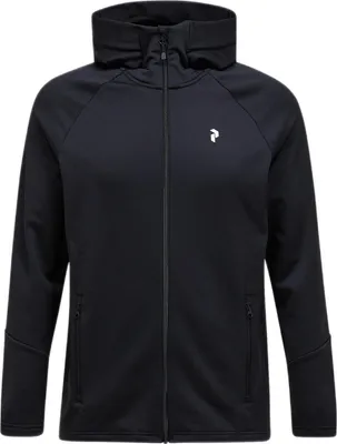 Productafbeelding van Peak Performance Heren Rider Essentials Midlayer Zip Hoodie, zwart: Maat S
