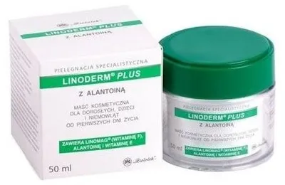 Krem ochronny z Alantoiną Linoderm Plus 50 ml dla dzieci i dorosłych