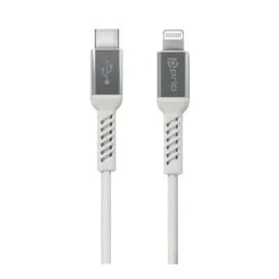 Image de prio Câble de charge et de synchronisation USB C vers Lightning  MFi 2 m blanc