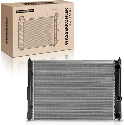 Imagen del producto de Radiador de agua, radiador del motor, compatible con VW Polo 6V2 6V5 y Seat Ibiza II