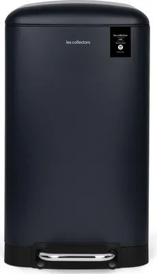 Immagine prodotto di Les Collectors Cestino a pedale, metallo, Bleu Foncé, 40 l