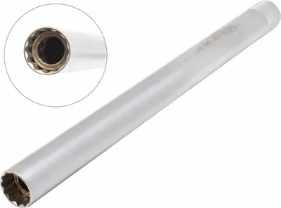 Obrázok produktu pre Nástrčná hlavica - kľúč na sviečky 3/8'' 16mm 250mm