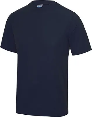 Immagine prodotto di Just Cool JC001 | Cool T-Shirt +WRAP certified +UV sun protection 30 - Colore: French Navy - Taglia: M