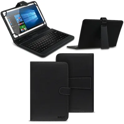 Produktbild von Tastatur Hülle Tasche Samsung Galaxy Tab S6 Lite QWERTZ Keyboard Cover USB Case