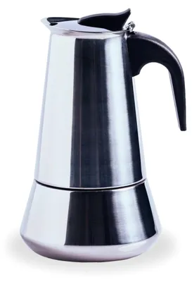 Kaffeemaschine 18/10 Edelstahl, 10 Tassen, für Zuhause & Büro