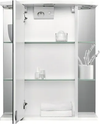 Obrázek produktu pro Zrcadlová skříňka s osvětlením Sieper Havana LED bílá FTP