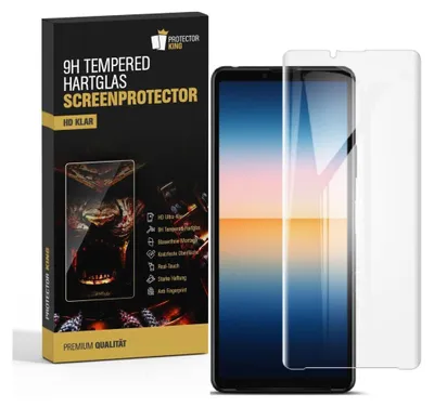 Produktbild von 3x 9H Hartglas für Sony Xperia 10 III Panzerfolie Displayschutz Schutzfolie HD KLAR Panzerglas Schutzglas Glasfolie Displayglas