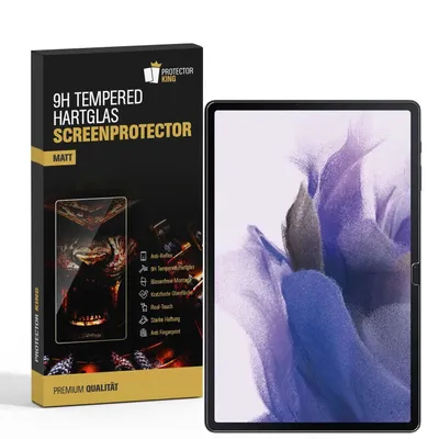 Produktbild von 2x 9H Panzerglas für Samsung Galaxy Tab S9 FE Plus matt Anti-Reflex entspiegelt Tempered Displayschutz Schutzglas Schutzfolie Screen-Protector