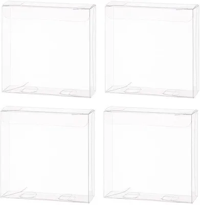 Immagine prodotto di Confezione regalo in PVC, set da 30 pezzi, trasparente, 10 x 10 x 3 cm