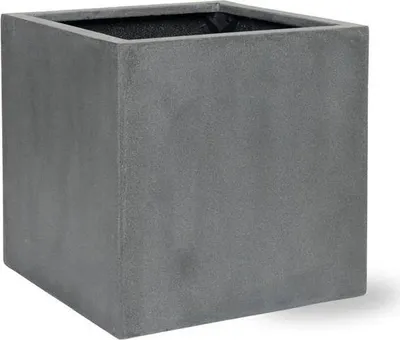 Produktbild von XL Pflanztopf Grau Anthrazit Ø60cm x H60cm Großer Blumentopf Übertopf Indoor
