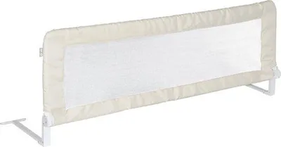 Image de Barrière de sécurité pliable, 50 cm de haut, beige, pour bébés