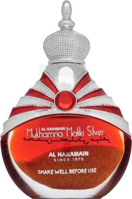 Zdjęcie produktu dla Al Haramain Mukhamria Maliki Silver Olejek perfumowany dla kobiet 30 ml