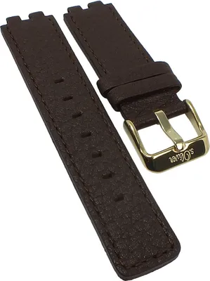 Produktbild von s.Oliver > Uhrenarmband Leder braun > genarbt > SO-1788-LQ