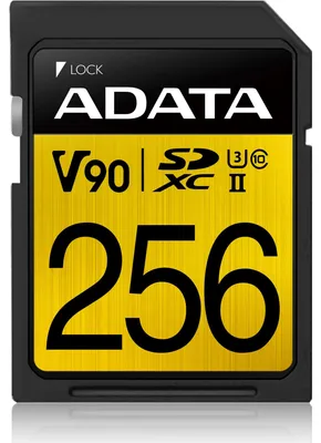 Productafbeelding van SD Card 256GB ADATA  SDXC          (UHS-II U3 Class 10)