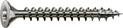 Produktbild von SPAX Universalschraube, T-STAR plus, Senkkopf, Vollgewinde, 4CUT, WIROX A3J, blank verzinkt - Größe: 3,0 x 12 mm - Menge: 200 Stück