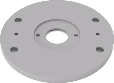 Image de PRIWAS plaque adaptatrice XL compatible avec Makita RP0900 | semelle de glissement agrandie pour bagues de copiage compatible avec les défonceuses Makita