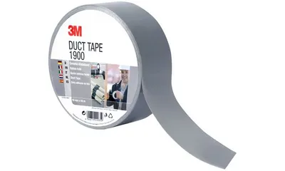 Produktbild von 3M 1900S50, Silber, Bündelung, Reparatur, Versiegelung, Synthetischer Kautschuk, 50 m, 50 mm, 0,147 mm