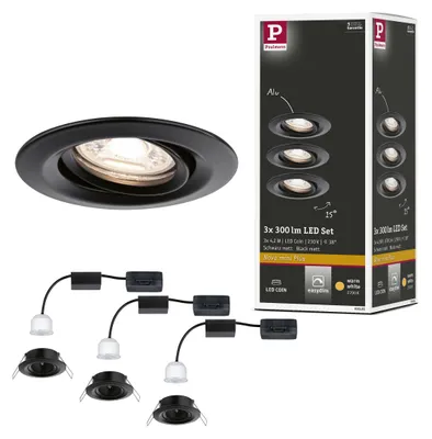 Produktbild von Paulmann LED Einbauleuchte Nova Mini Plus Basisset schwenkbar