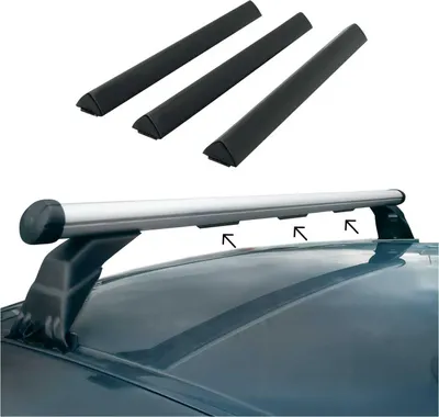 Produktbild von Geräuschreduzierung Spoiler Dachträger Windabweiser Fahrtwindgeräusch 3x