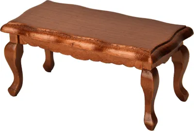 Produktbild von Puppenhaus Endtisch, Puppenhausmöbel, Puppenhausmöbel Holz, Puppenhausmöbel aus Holz, 1/12 Puppenhausmöbel, 1/12 Puppenhaus Teetisch