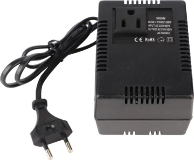 Productafbeelding van 300-Watt transformator, spanningsomvormer, AC-naar-gelijkstroom adapter