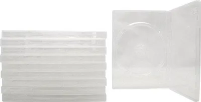 Productafbeelding van Famanu DVD-hoes, 14 mm - Transparant met insteekvak