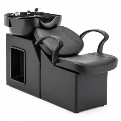 Produktbild von Shampoo-Schüssel Set Für Den Salon Rückspül-Friseurstuhl Shampoo-Schüssel-Waschbecken Aus ABS-Kunststoff Für Beauty Spa
