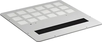 Zdjęcie produktu dla EFB Elektronik PRO-MOD06A.TS, Płyta dolna, Stal, Czarny