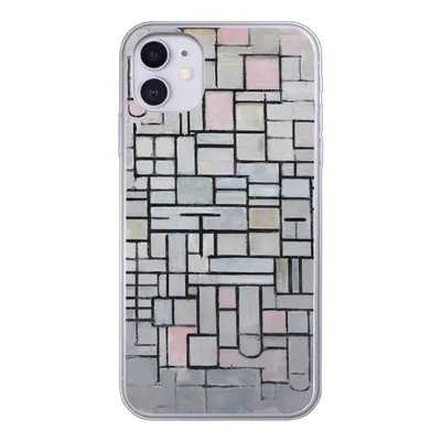 Produktbild von MuchoWow® Handyhülle Schutzhülle Hülle für iPhone 11 Komposition 6 - Piet Mondrian Silikon Softcase Handy Hülle - Handytasche
