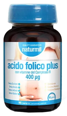 Produktbild von NATURMIL Folsäure Plus, 400 µg, 90 Tabletten