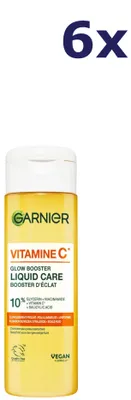 Productafbeelding van 6x Garnier SkinActive Vloeibare Verzorging Vitamine C Glow Booster, 120 ml
